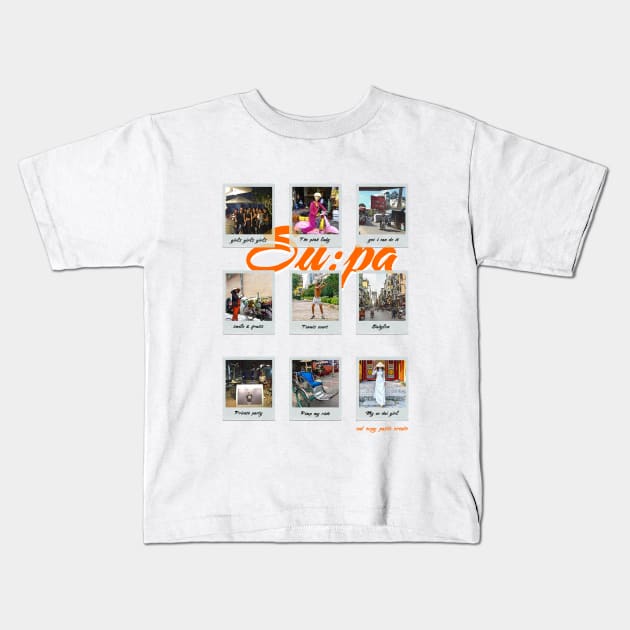 Saigon dep lam Kids T-Shirt by supa